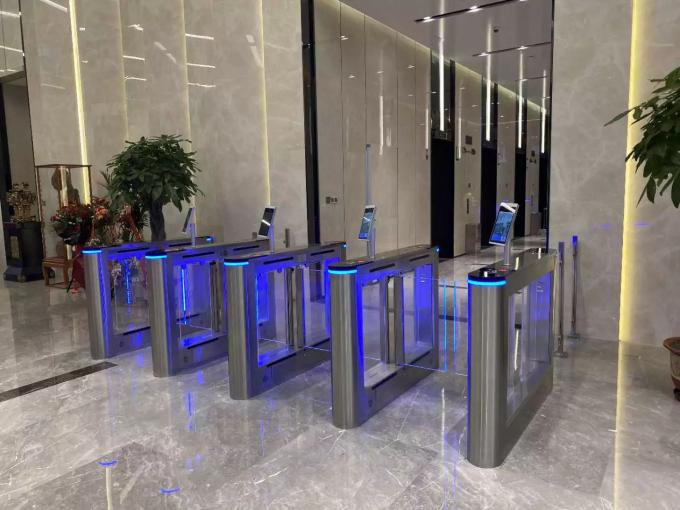 Access Control Security Swing Barrier Gate With Face Recognition ...