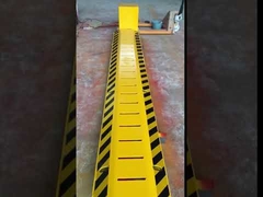 High security vehicle access control automatic speed hump tyre killer