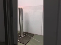 Integrated Type Cylinder Wide Lane Dc Brushless Motor Swing Barrier Gate