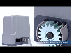 DC24V 500kg Loading Capacity Electronic Limit Switch Sliding Gate Motor With Backup Battery