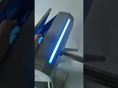 Marqueen dynamic LED light Semi Automatic Solenoid RFID Reader Drop Arm Tripod Turnstile
