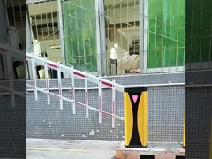 K10 Yellow Black Color Casing Speed Adjustable Toll Gate