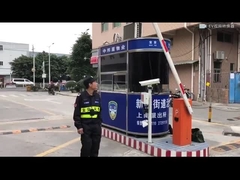 Boom barrier gate radar detector