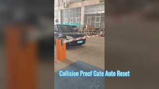 Barrier gate anti-collision automatic reset arm bracket Auto-return swing-away flange
