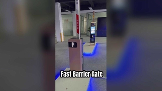 Smart parking barrier gate DZ201 operation