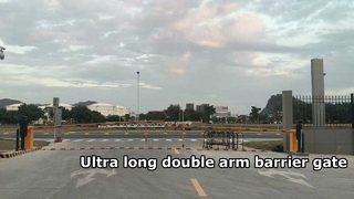 Ultra long double arm barrier gate T01