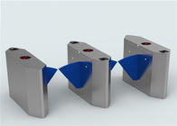 Subway entry and exit safety pedestrian turnstiles multiple lane with facial scanner