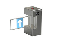 Electronic Steel 24V DC Motor Auto Swing Gate Turnstile Waist Height With RFID Reader