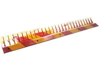 Surface Mounting Yellow Red Color Tire killer , puncture tire spikes security