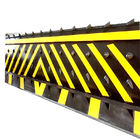 Access control system automatic traffic control hydraulic road blocker for roadway safety