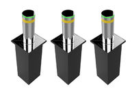 Reflective Strip Automatic Rising Bollards 316 Stainless Steel AC220V Power Supply Hydraulic