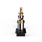 K12 Tested Hydraulic Automatic Rising Bollards SS304 Material 3s To 6s Adjustable Time