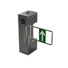 Anti Rust Vertical Swipe Card Swing Turnstile Gate 304 Stainless Steel For Crowd Control System