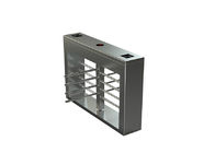Access Control Half Height Turnstile SS304 Cabinet 90 Degree Rotating Bi Directional