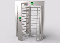 120 Degree Full Height Turnstile Gate System 30 Person Per Minute Passing Rate