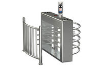 30person/min SS304 Face Recognition Waist Height Turnstile