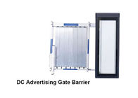 DC 200w 3s speed black color housing Automatic Advertising Traffic Barrier Gate