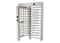 Wire Drawing Bi Directional Full Height Turnstile SS