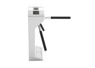 Wire Drawing Small Footprint Tripod Turnstiles Door Access Control DC24V