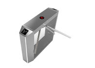 1.2mm  SS304 Ticket Tripod Turnstile Gate 0.2S Self Resetting Dry Contact