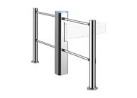 100W MCBF SS304 Optical Swing Barrier Gate 24VDC Acrylic With LED Indicator