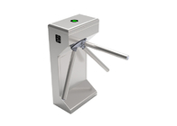 SS304 Casing Dry Contact / Relay Open Tripod Turnstile Gate