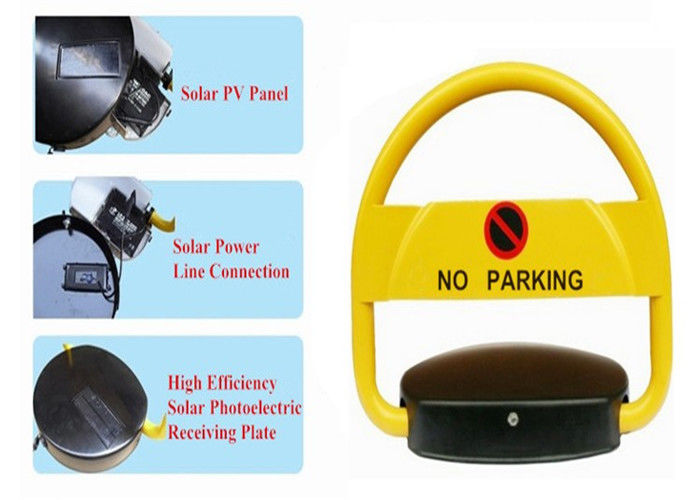 Solar Panel Powered Remote Controlled Parking Lock with IP65 Waterproof ...