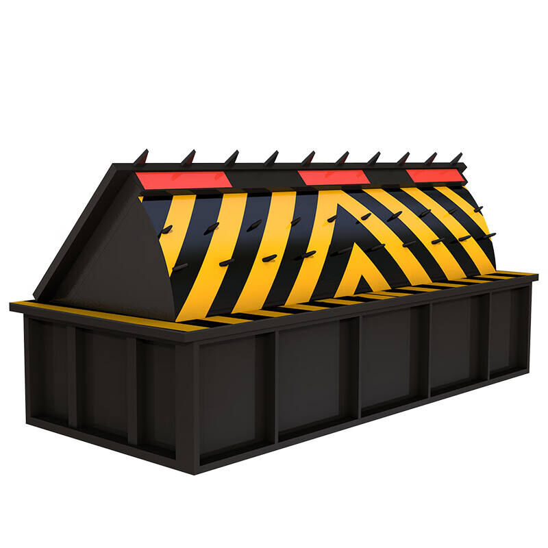 Fast Rising B Plug Defense A3 Steel Hydraulic Road Blocker with Fast Rise Time