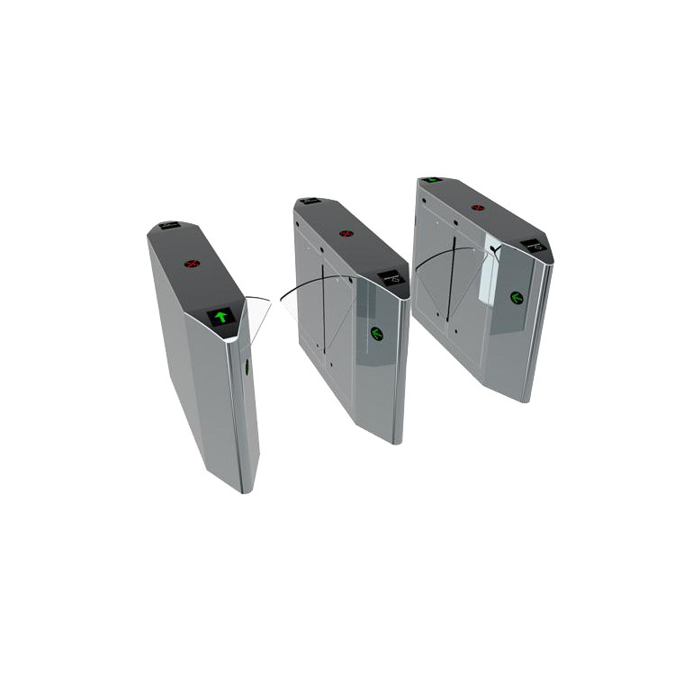 600mm Lane Speed Gate with DC 24V Motor and 30 Person/Minute Flow Rate ...