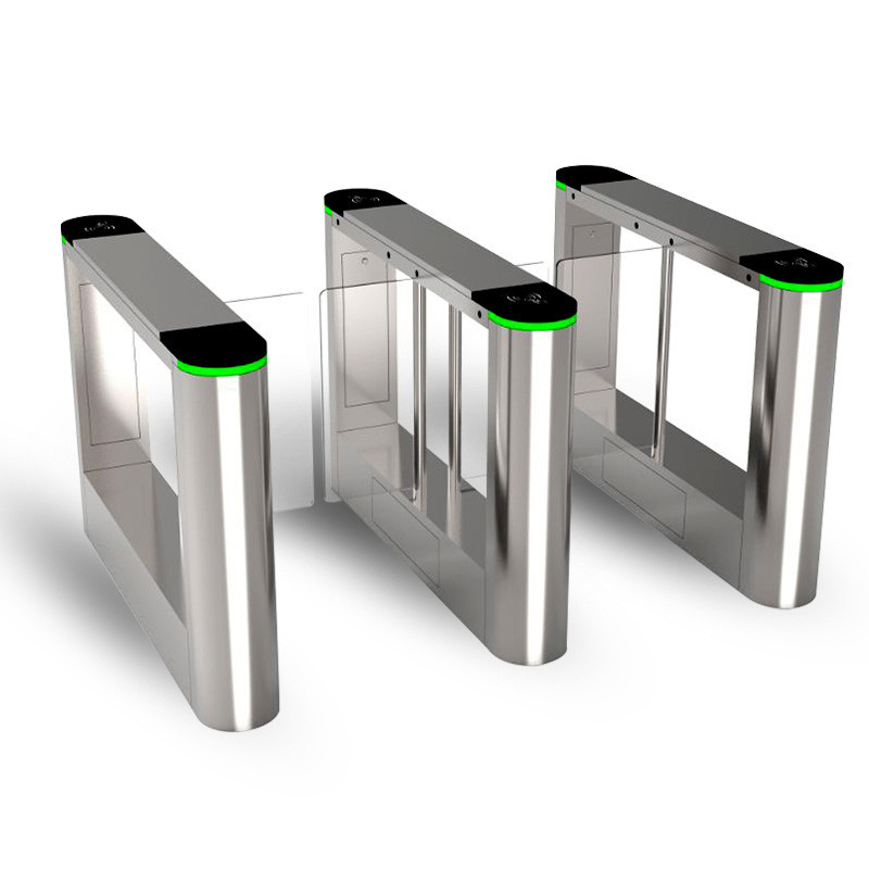 Access Control Security Swing Barrier Gate With Face Recognition ...