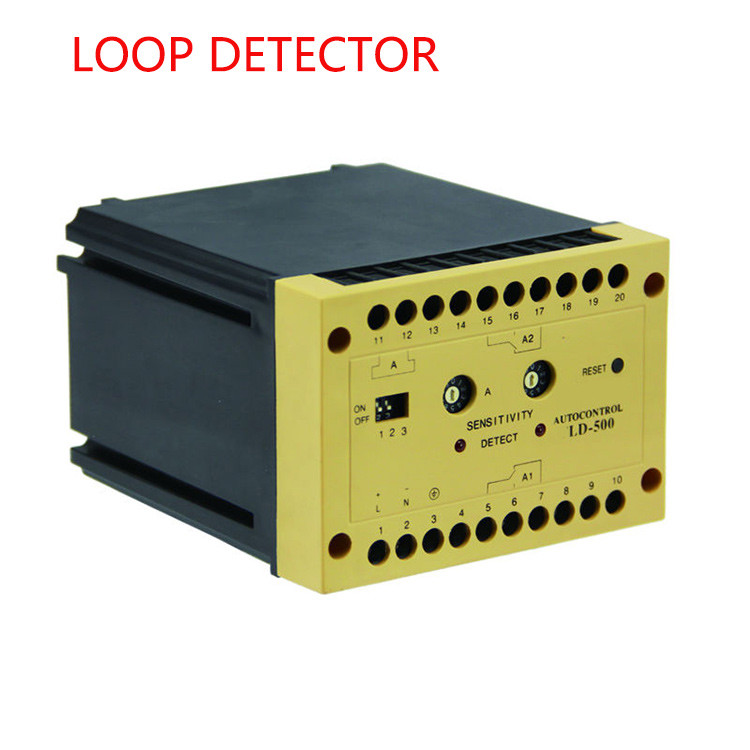 Yellow Color Boom Barrier Gate Vehicle Loop Detector of Netweight 0.35kg