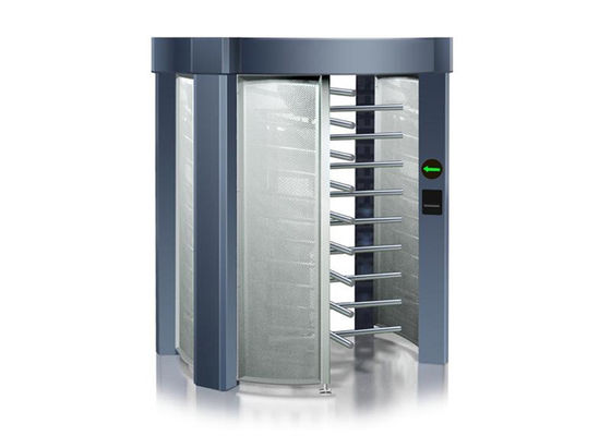 304 Stainless Steel Full Height Turnstile with Card Reader Plate and 5 Million Times Product Life