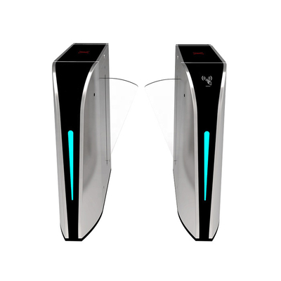 BLDC Brushless Motor Flap Barrier Gate Turnstile Acrylic Barrier Baffle Barcode Scanner