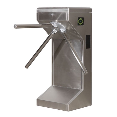 Electronic Half Height Tripod Turnstile Gate With Power Motor