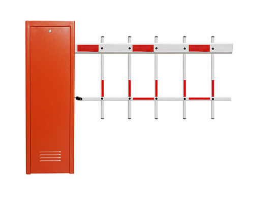 6s Speed Automatic Barrier Gate with Fencing Arm and 2mm Steel Housing for Parking Lot