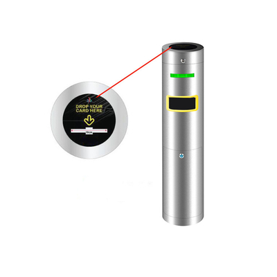 100% Accuracy Access Control Turnstiles Cylinder Dropbox Card Collector