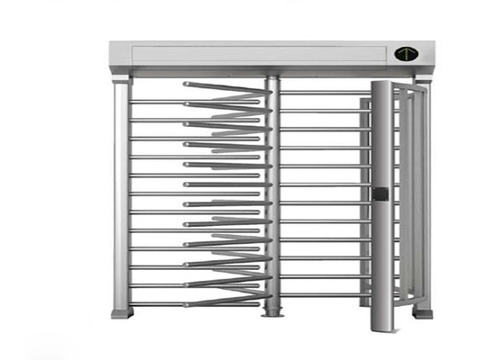 Semi auto security Turnstile Full Height Anti tailgating with optimal traffic rate