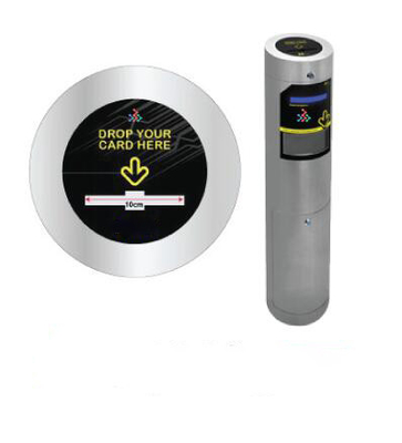 Reusable access card system 100% accuracy dropbox visitor card collector for exit and entry