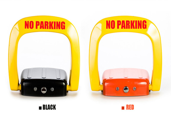 Anti rust steel automatic Car Parking Lock system powered by charge free D size battery