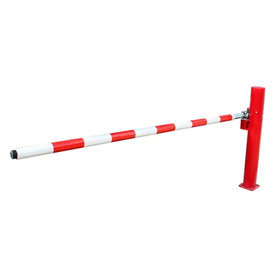 Electric Parking Round Boom Barrier Gate Vehicle Access Control Security 3s High Speed