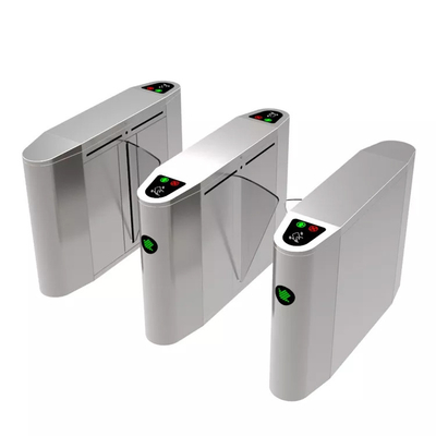 BLDC Motor Flap Barrier Gate Access Control Complete Security Public Passage