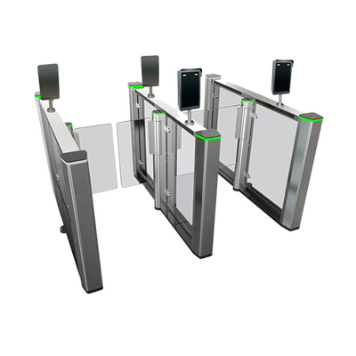 BLDC Motor Speed Gate Turnstile Plexiglass Transparency Wide Clearance Passage
