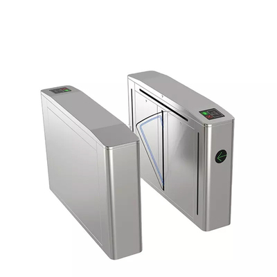 Security BLDC Motor Flap Barrier Gate Turnstile RS485 Interface With RGB Light