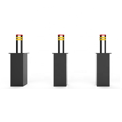 Vehicle Automatic Rising Bollards Hydraulic Control Warning Anti Collision