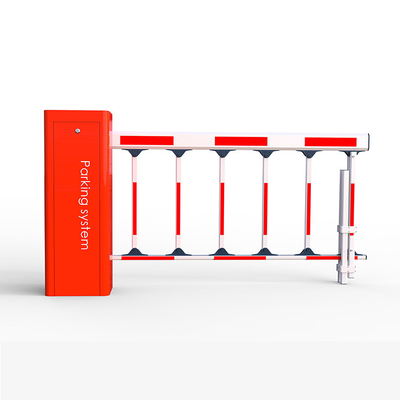 Car Parking Auto Barrier Gate 24V BLDC Brushless Motor Fast Speed Entry Exit Learning Code