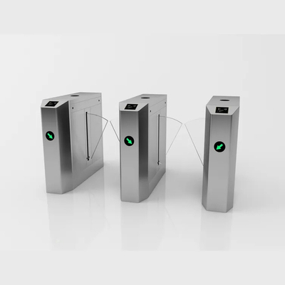 ESD Flap Barrier Turnstile Anti Static Automatic Turnstile Gate For Factory Entrance