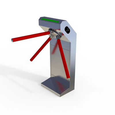 Vertical Waterproof Tripod Turnstile Gate Mechanism RFID Card Reader