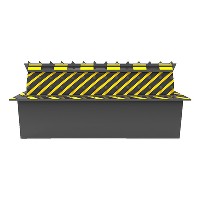 Heavy Duty Hydraulic Road Blocker 3 Phase 380V High Security LED Warning Light