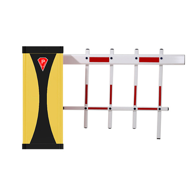 Automatic LED Boom Barrier Gate System Speed Adjustable For Car Parking System