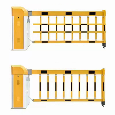 Remote Control Boom Barrier Gate Parking Lot Vehicle Traffic Control 6m Length Fencing